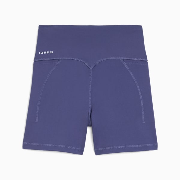 CLOUDSPUN High-Waist 5" Tight Shorts Women, Blue Crystal, extralarge